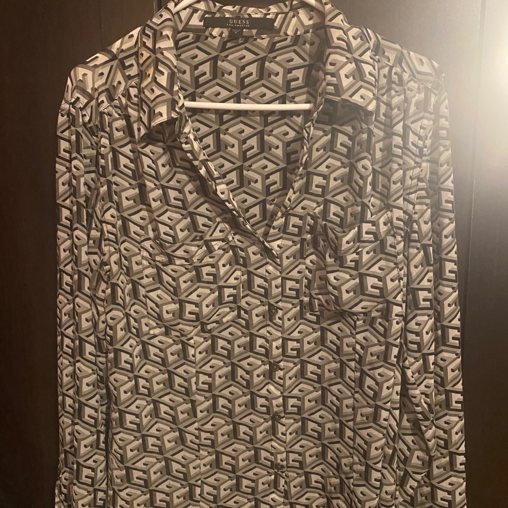 Guess Button Down - image 1